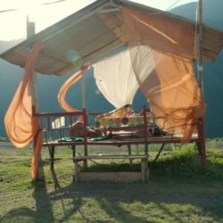 Shelter on the asian steppes