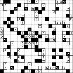 On the down low crossword