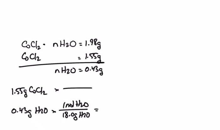 The difference between cocl2 and cocl3 is